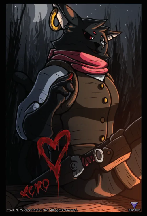 Tilted card
